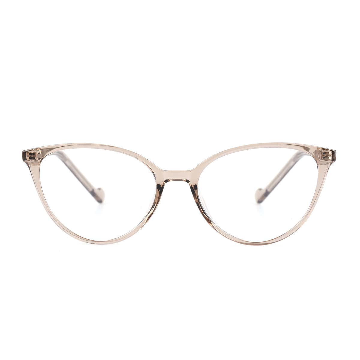 Hekate Transparent Beige silmälasikehykset
