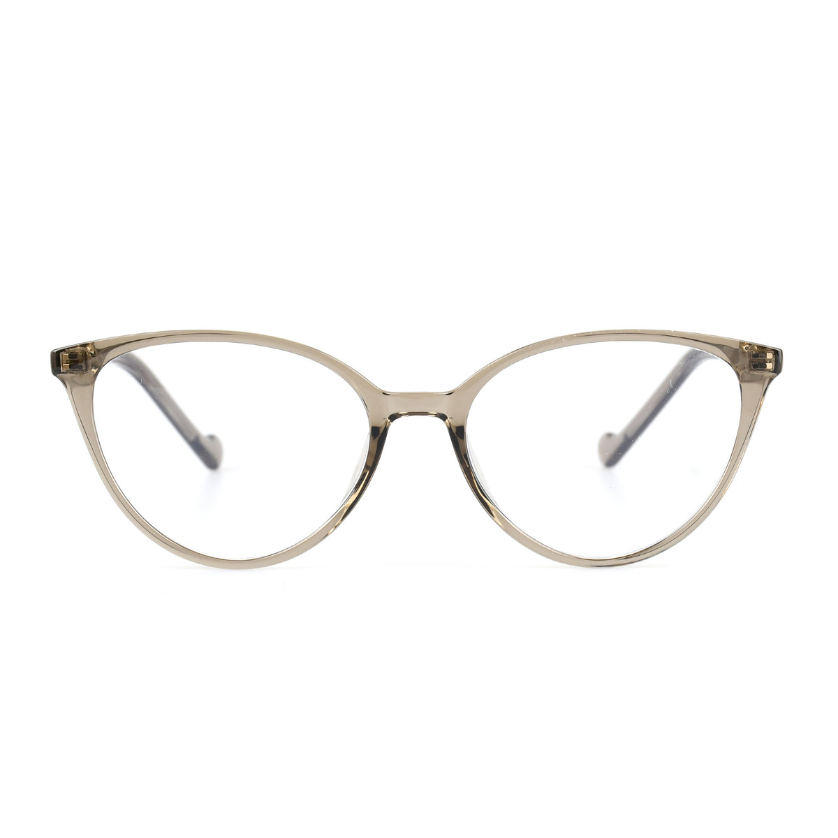 Hekate Transparent Olive silmälasikehykset